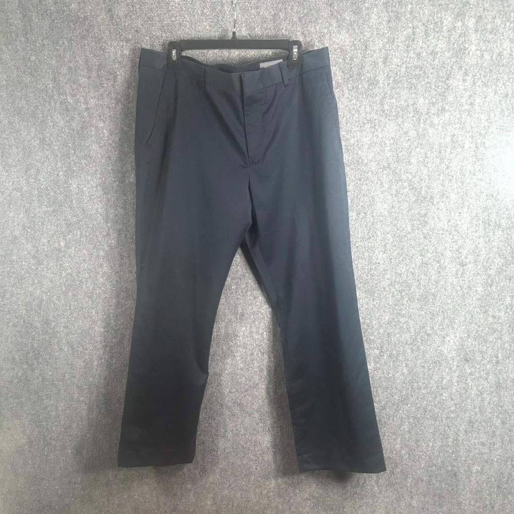 Bonobos Dress Pants Mens 36X34 Navy Blue Monday Straight Leg Business 11600